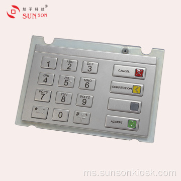 Pad PIN Penyulitan Mini Ukuran untuk Kios Pembayaran